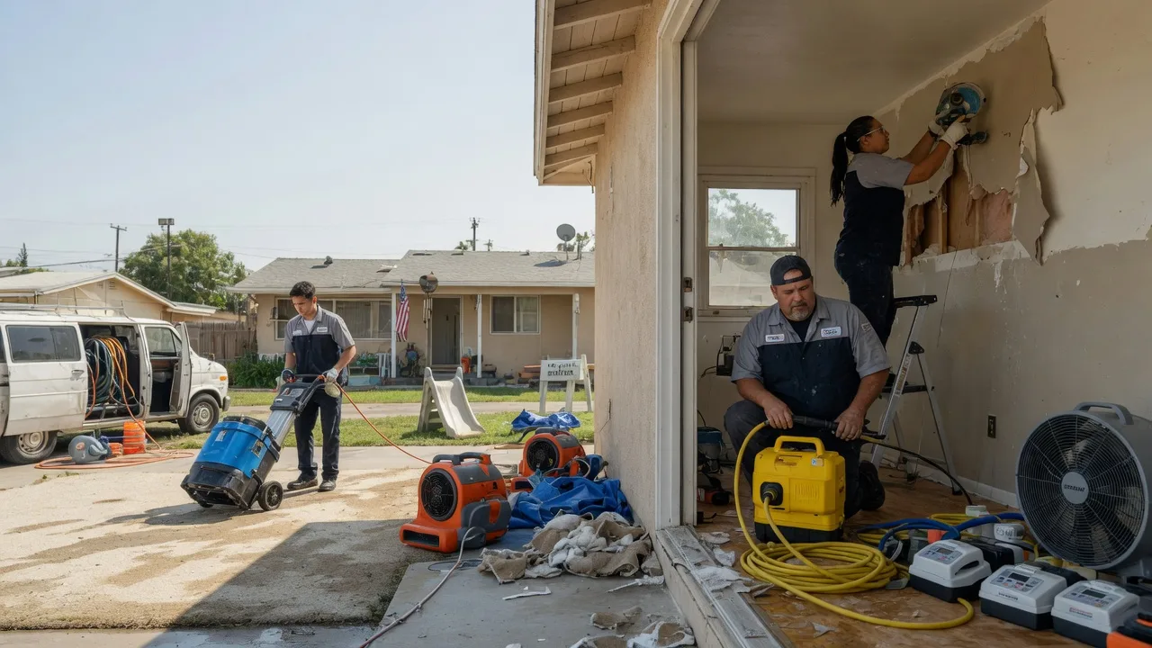 Water Damage Restoration in Tustin, CA near me